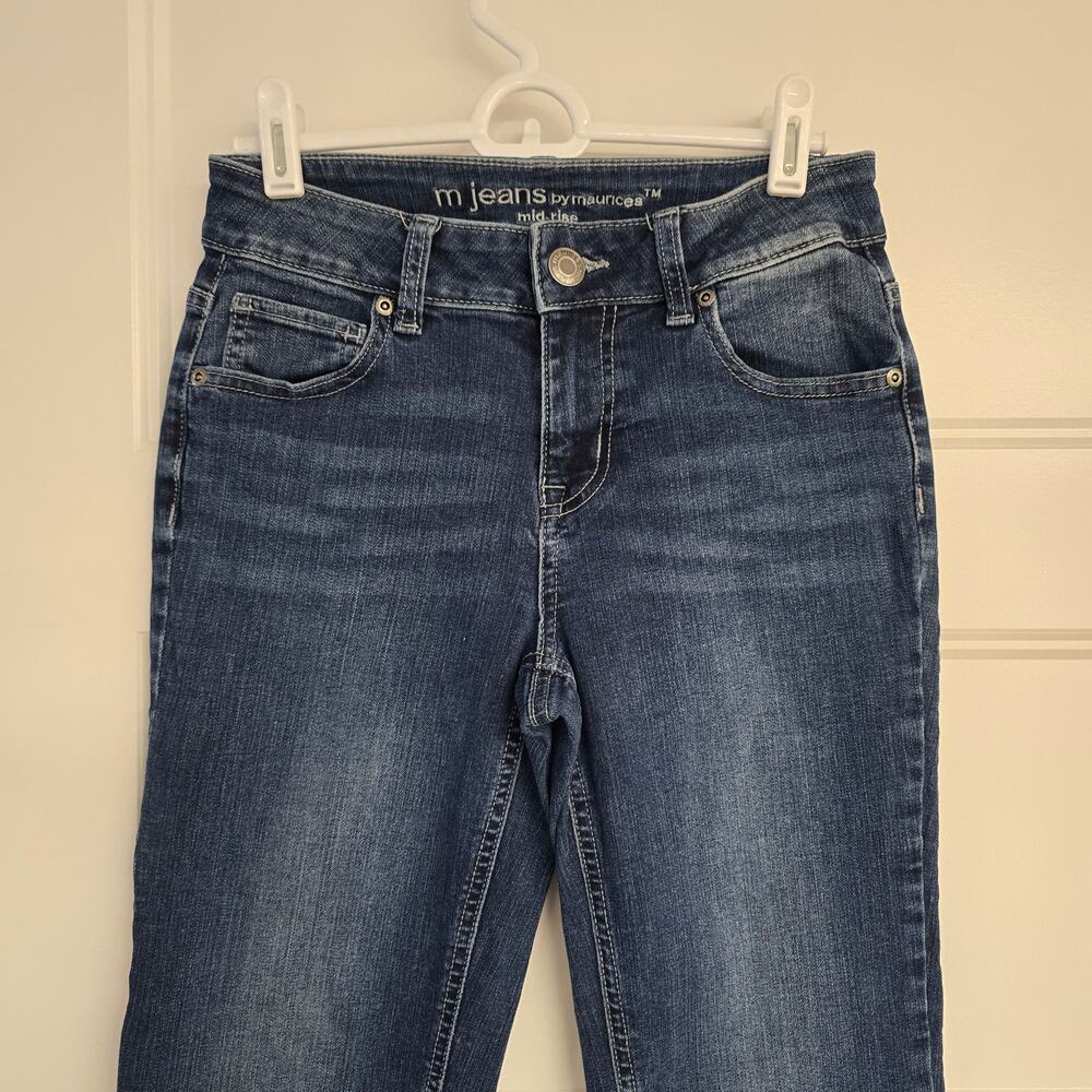 Women's M Jeans by Maurices Mid-Rise Bootcut Jeans | Size 0 Regular - Picture 3 of 10